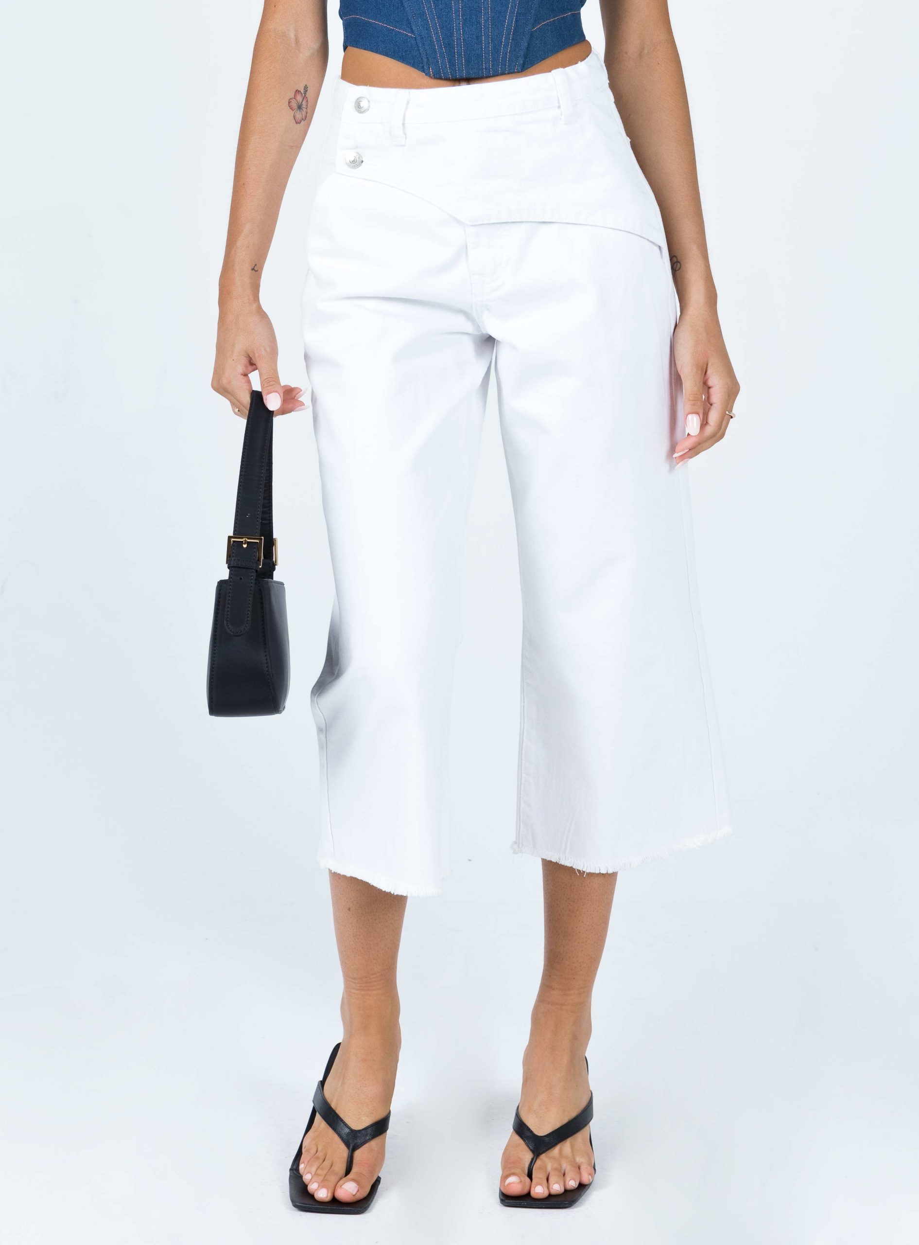 Berlin 90's Denim Jeans White - Image 2