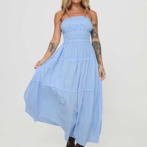 Minogue Maxi Dress Blue