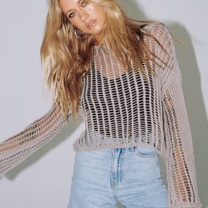 The Kennedy Sweater Beige Lower Impact