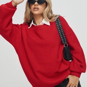 Ryanna Sweater Red