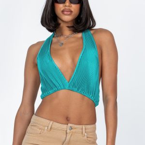 Saylor Top Teal