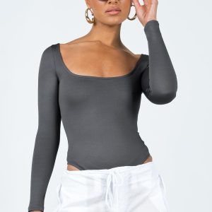 Ellery Bodysuit Grey