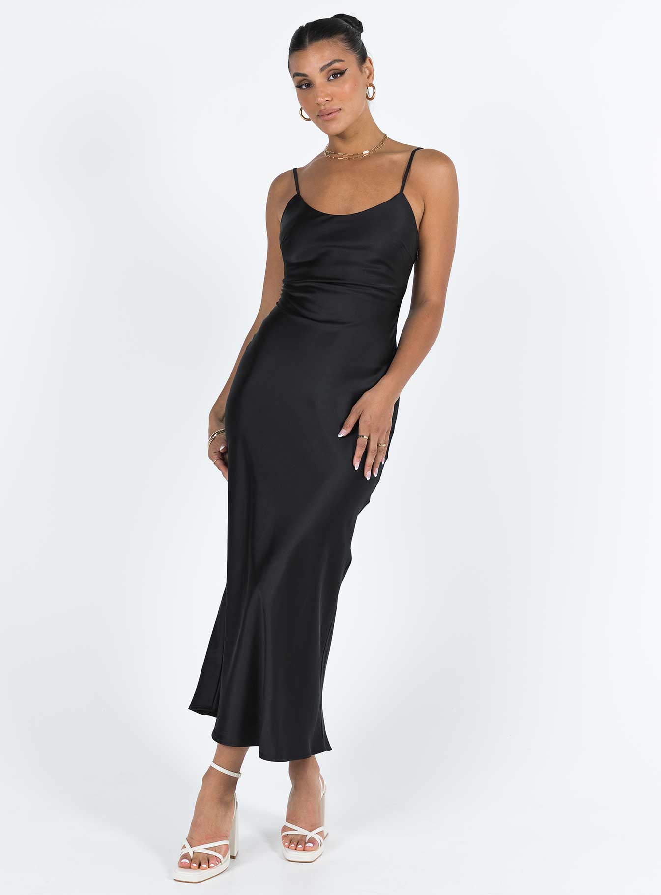 Kalesi Maxi Dress Black - Image 2