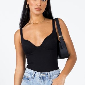 Wilana Bodysuit Black