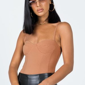 Oakland Bodysuit Beige