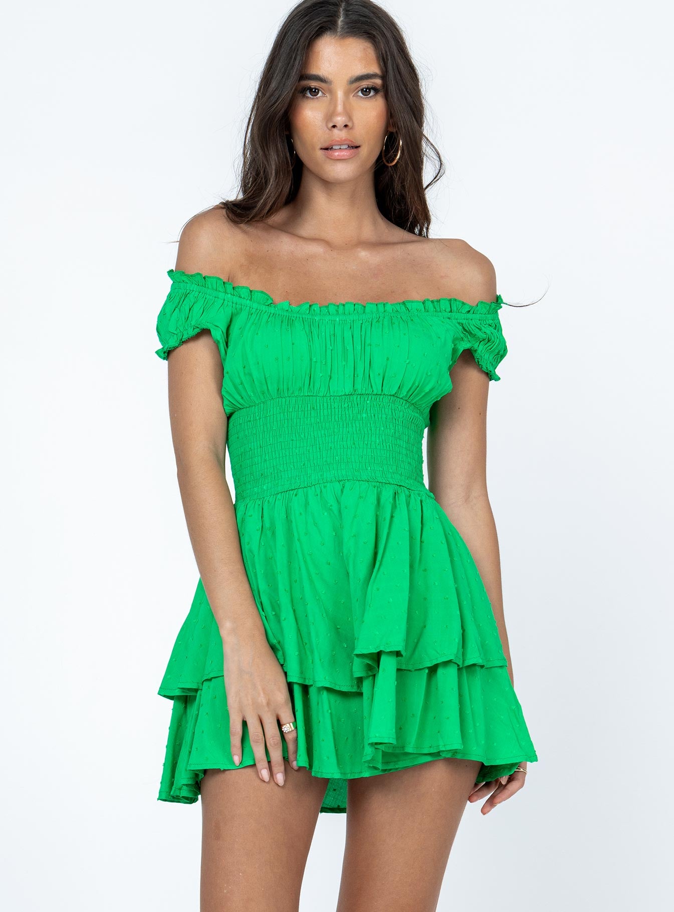 The Love Galore Romper Bright Green - Image 2