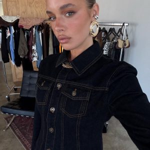 Rider Denim Jacket Dark Denim