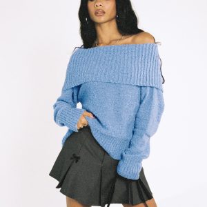 Little Bow Peep Mini Skirt Grey