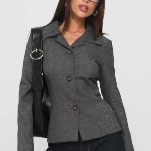 Holley Tweedle Jacket Grey