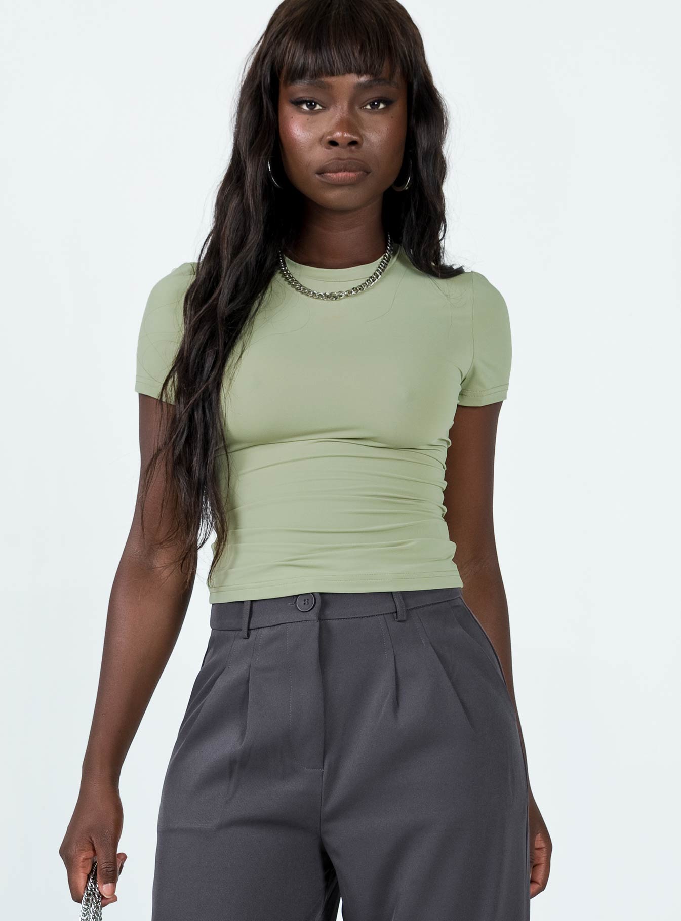 Lowell Top Green - Image 2