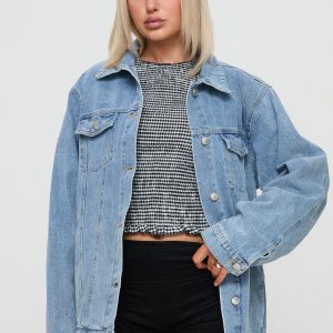 All You Need Denim Jacket Light Wash