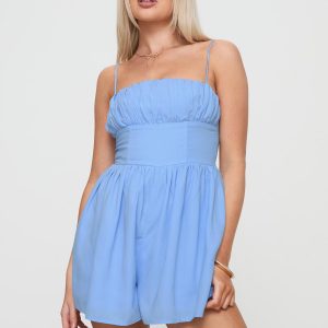 Girl Meets World Romper Blue