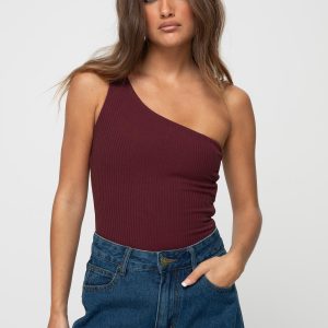 Rueful Bodysuit Burgundy
