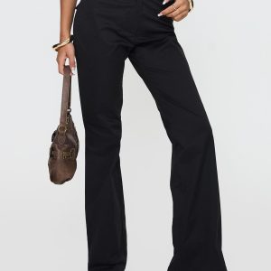 Aislyn Flare Pant Black