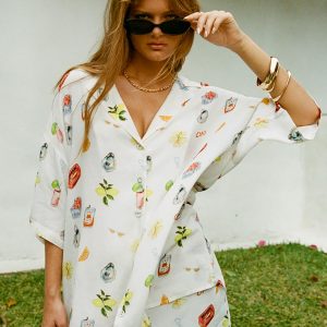 Caraliia Shirt White / Multi