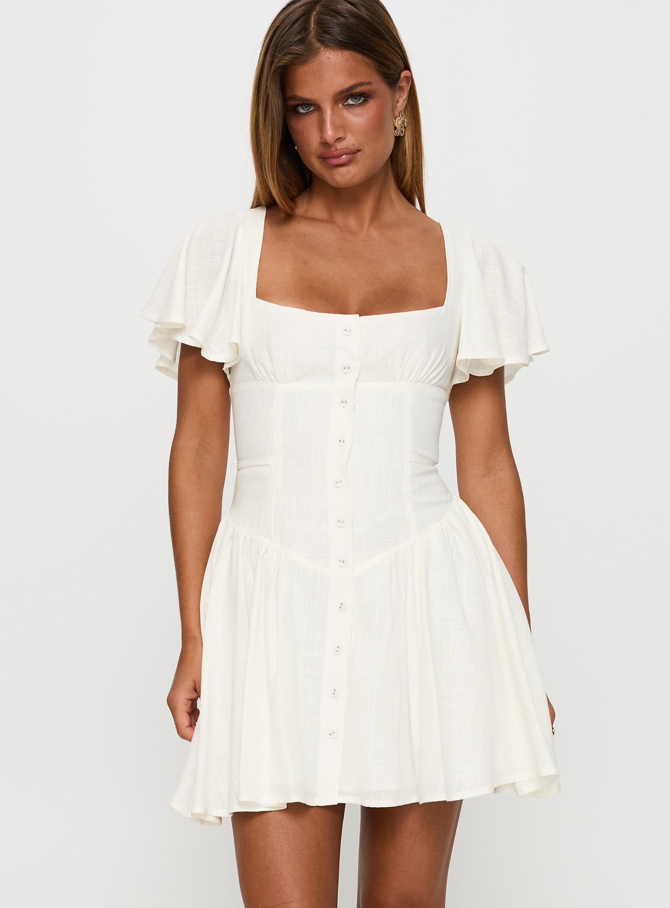 Forever More Mini Dress White - Image 2