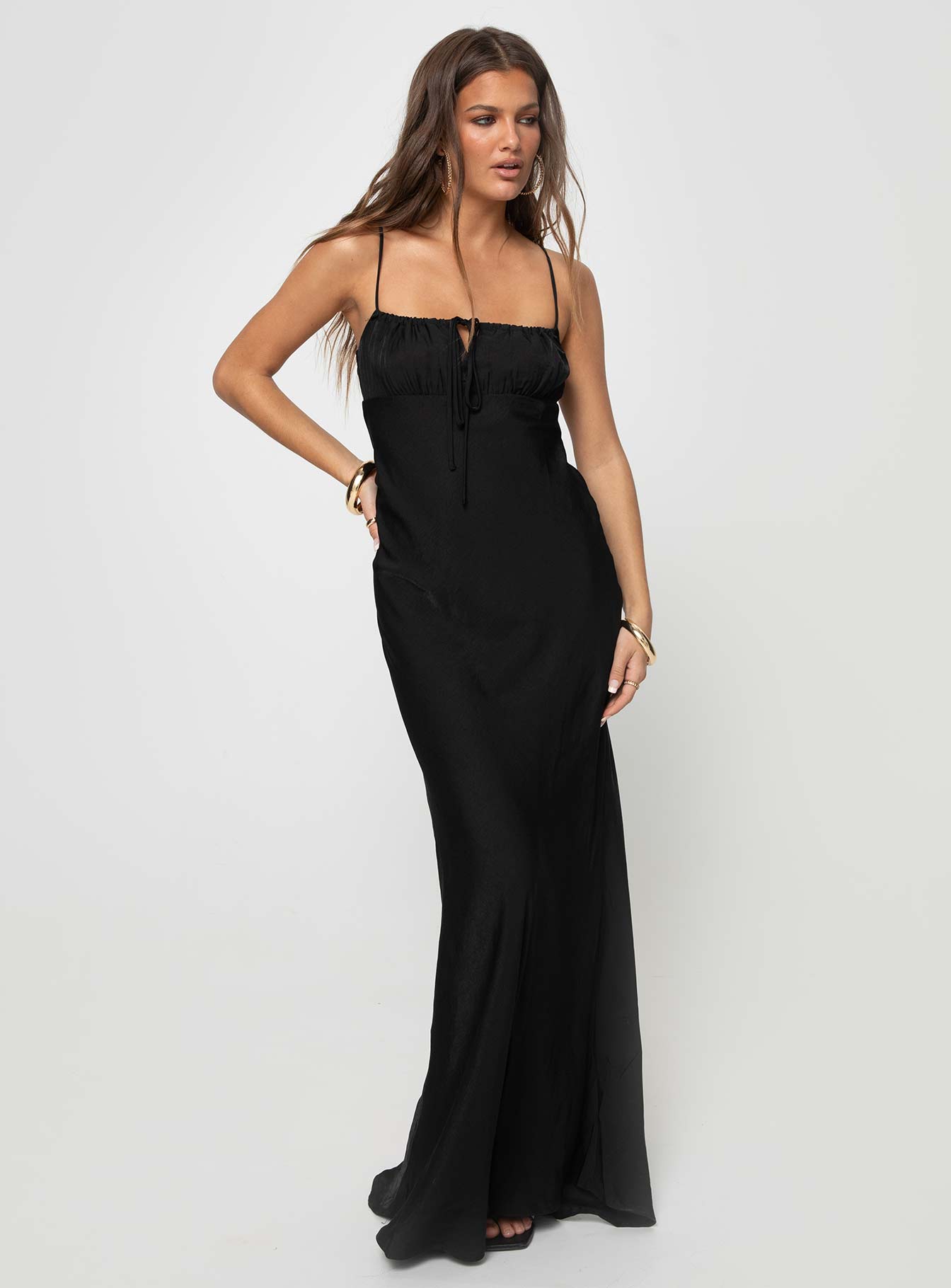 Noda Maxi Dress Black - Image 2