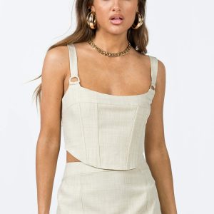 Josie Top Beige