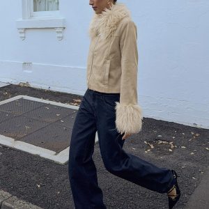 Jankins Mid Rise Baggy Jeans Dark Blue Wash