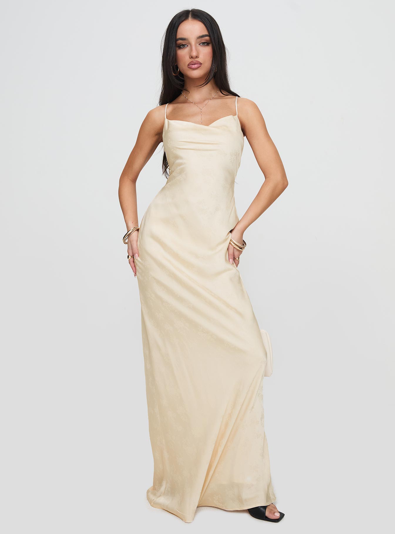 Esti Maxi Dress Champagne - Image 2