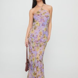 Florabella Halter Maxi Dress Multi