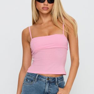 Race My Mind Top Pink