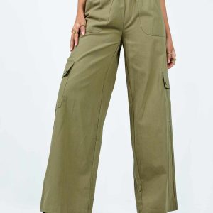 Mackey Cargo Utility Pants Khaki