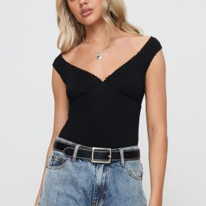 Faure Bodysuit Black