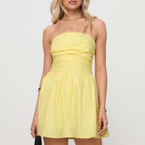 Salty Breeze Romper Lemon
