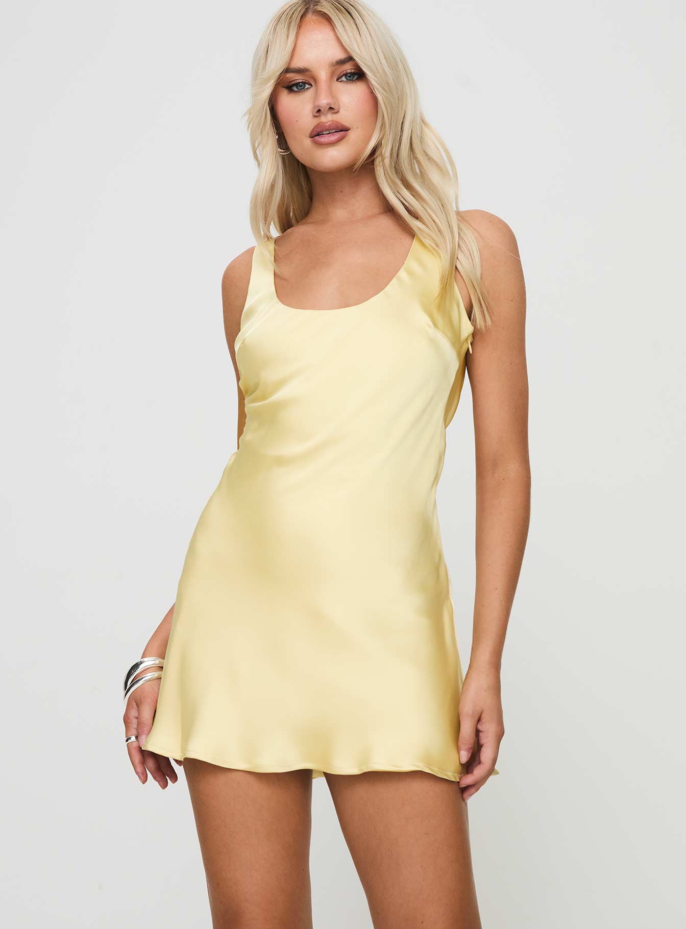 Sama Mini Dress Yellow - Image 2