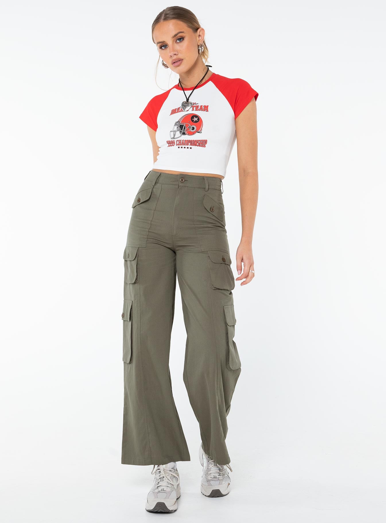 Fogarty Cargo Pants Sage - Image 4