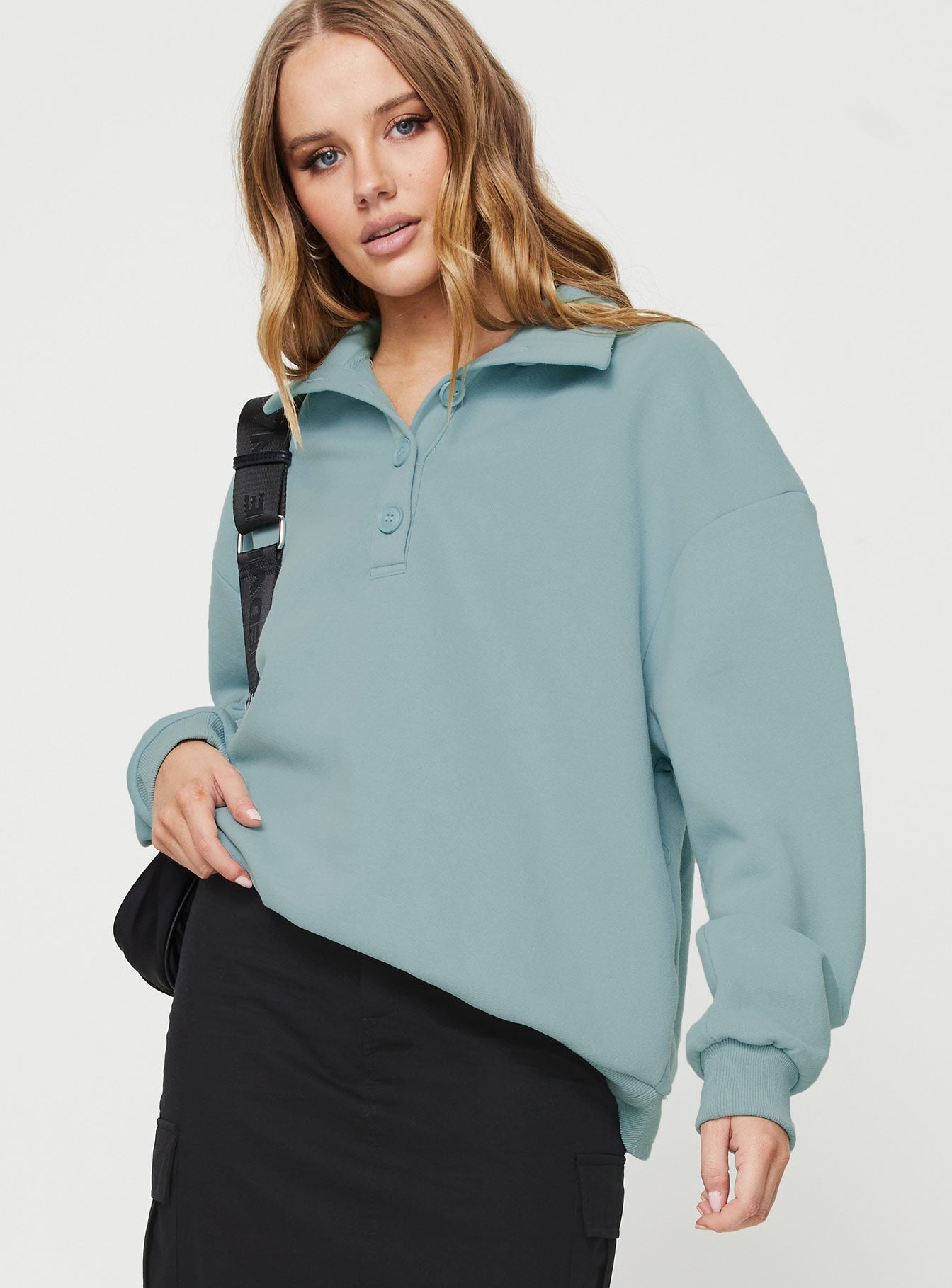 Alker Sweater Blue - Image 2