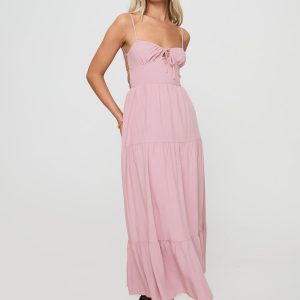 Juzen Maxi Dress Pink