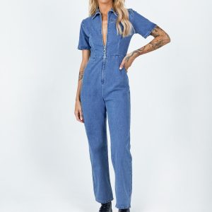 Bex Boiler Suit Blue