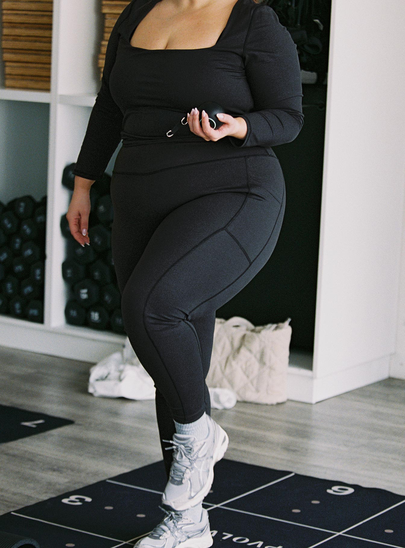 Achieve Activewear Leggings Black Curve - Image 8