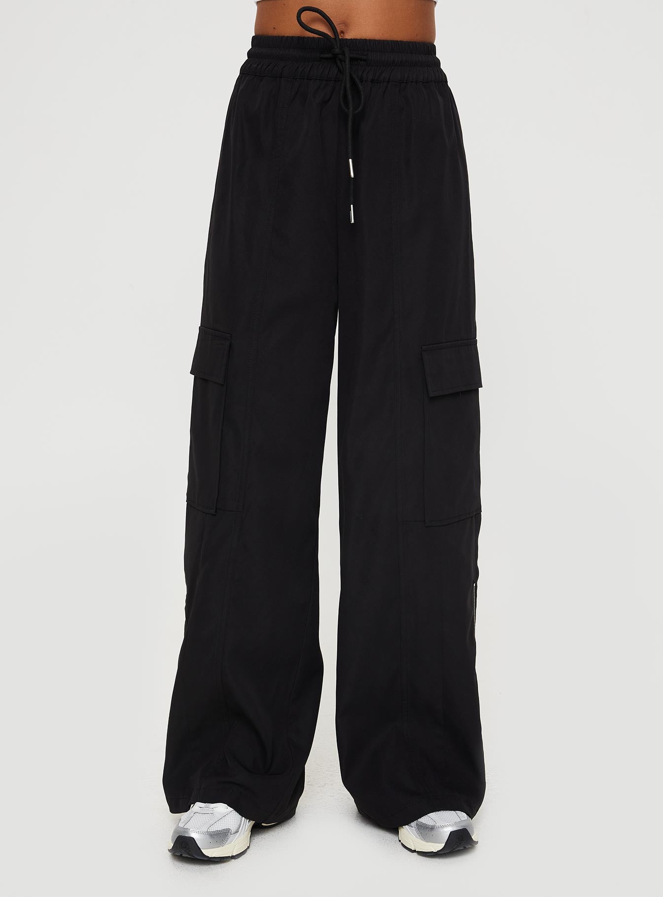 Presson Cargo Pants Washed Black - Image 4