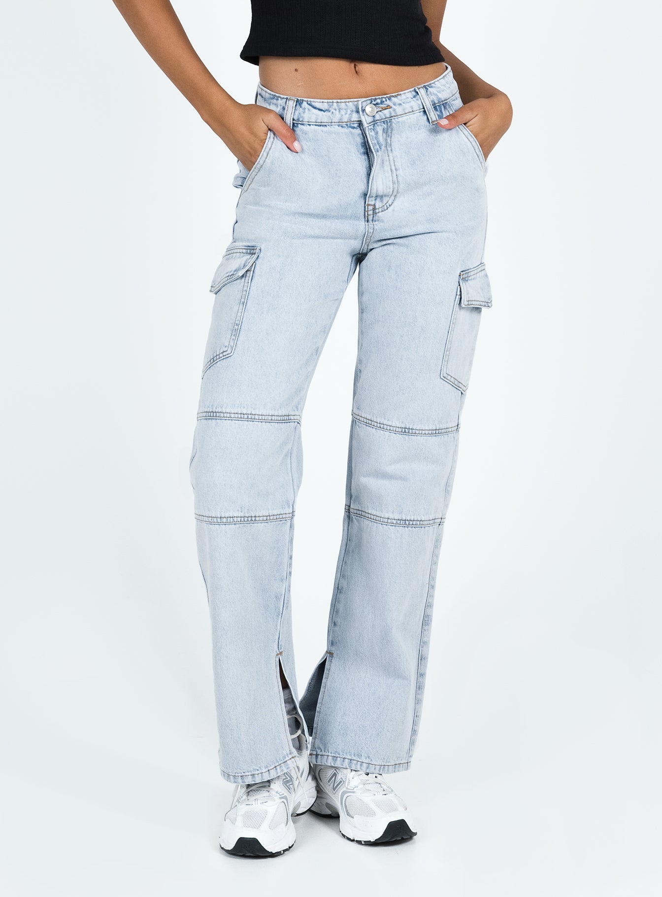 Katey Jeans Light Wash Denim - Image 2