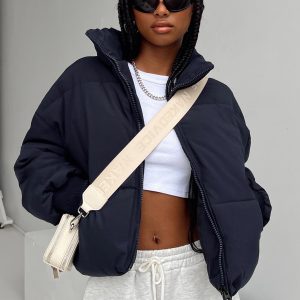 Abe Puffer Jacket Navy