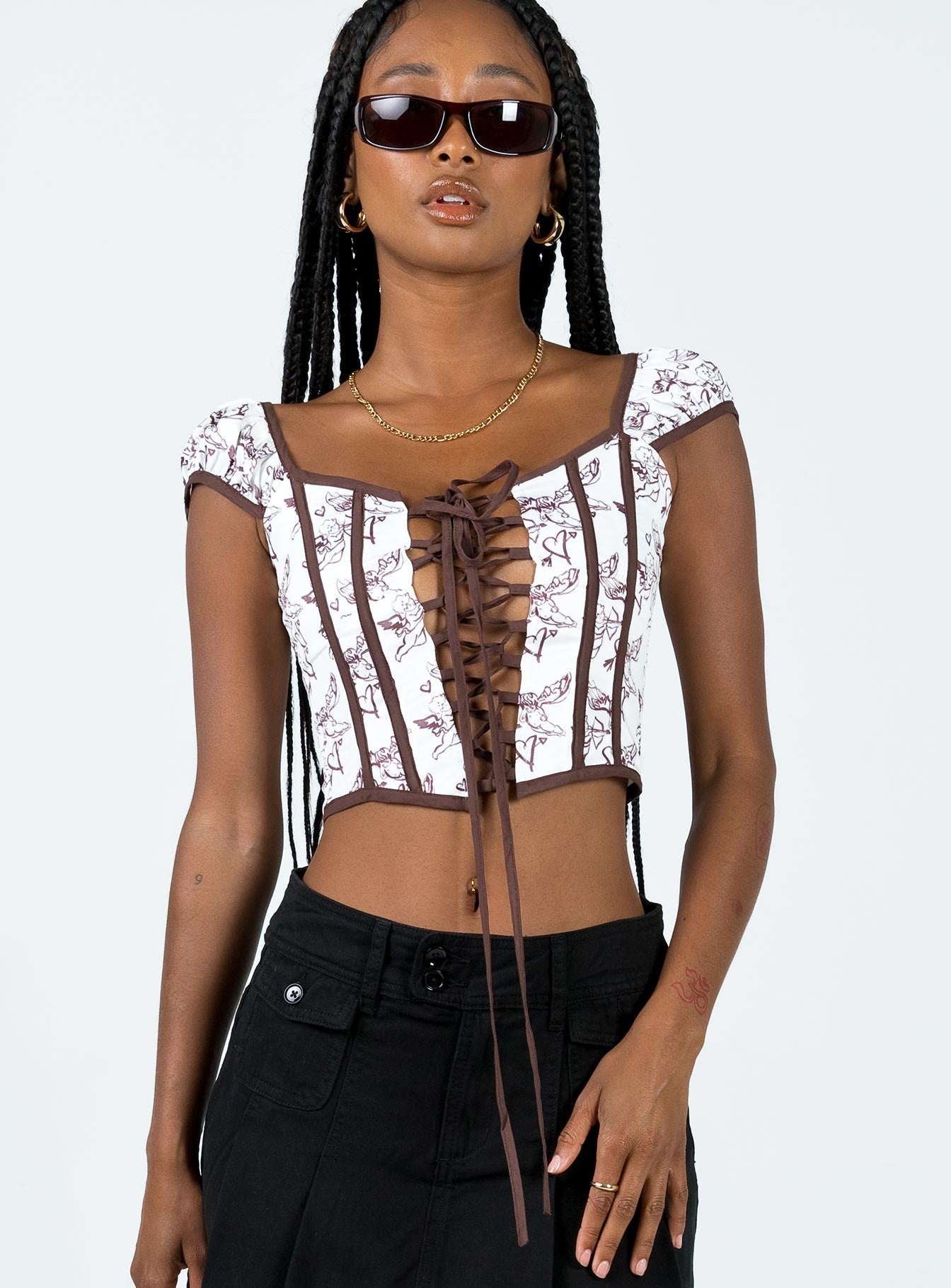 Wentworth Corset Top Multi - Image 2