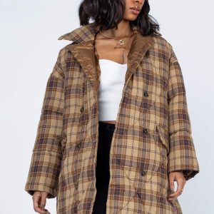 Nyomi Coat Brown