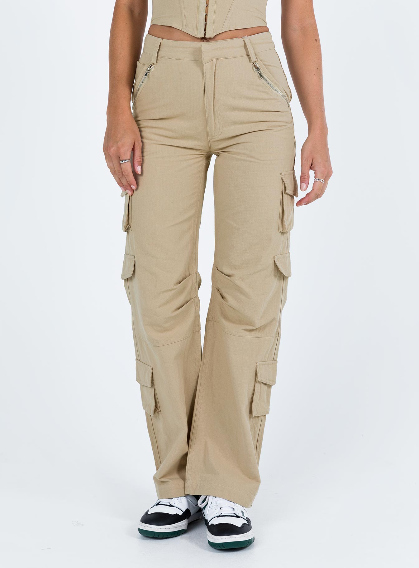 Libbie Pants Taupe - Image 2
