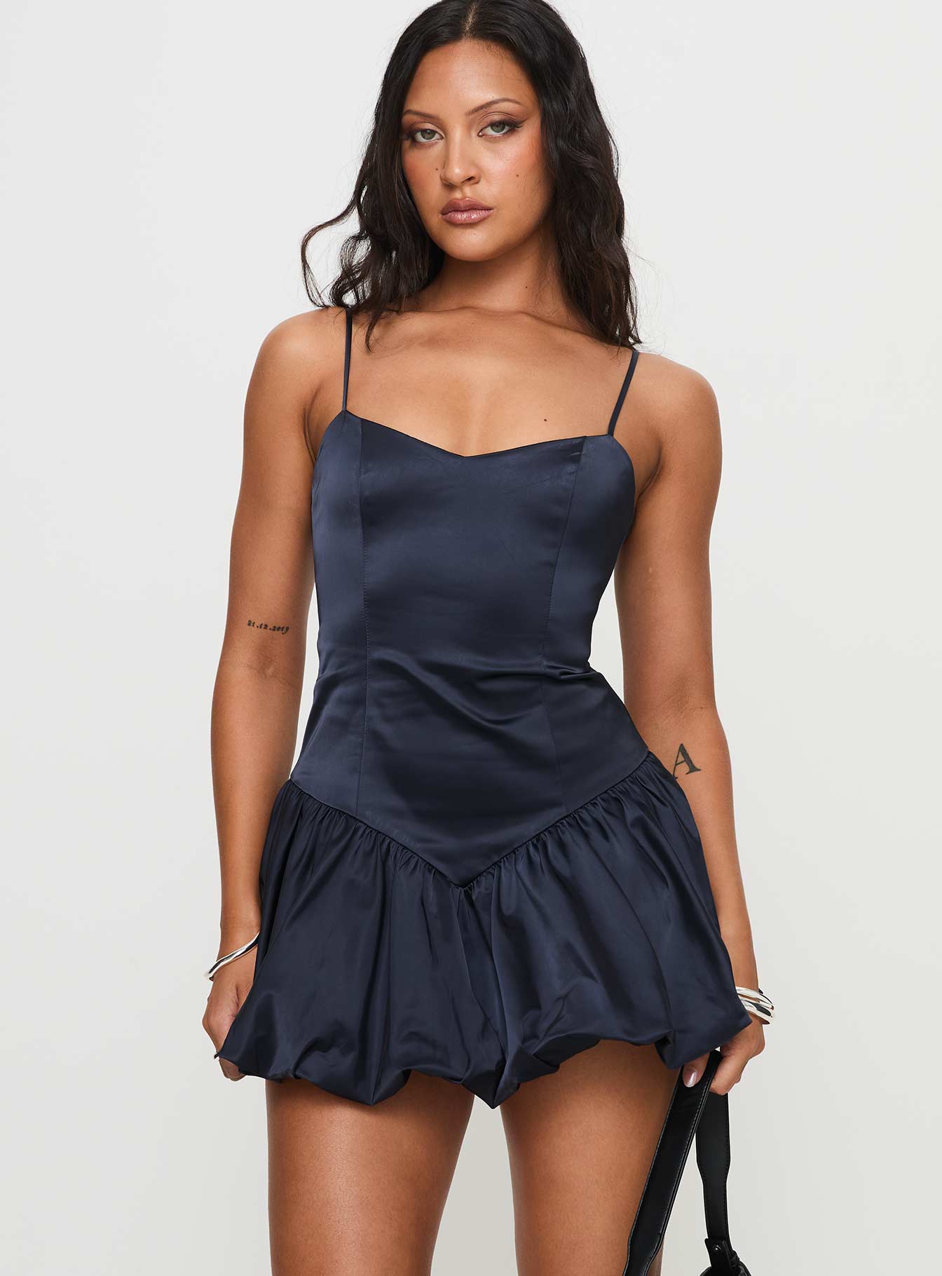 Dollhouse Mini Dress Navy - Image 2