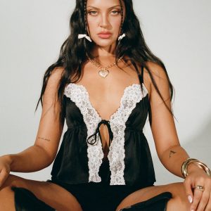 Arizone Lace Cami Black