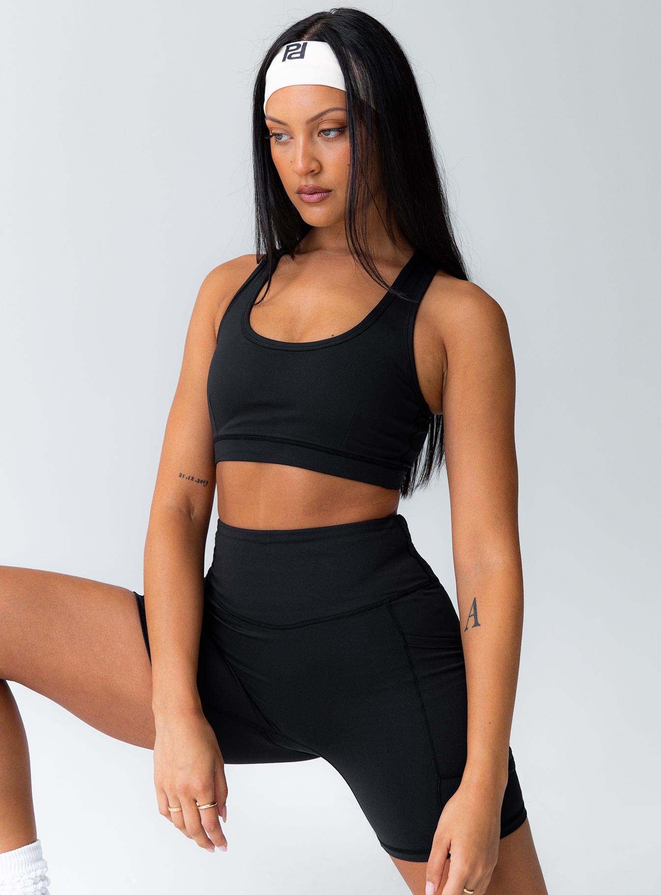 Energised Activewear Top Black - Image 2