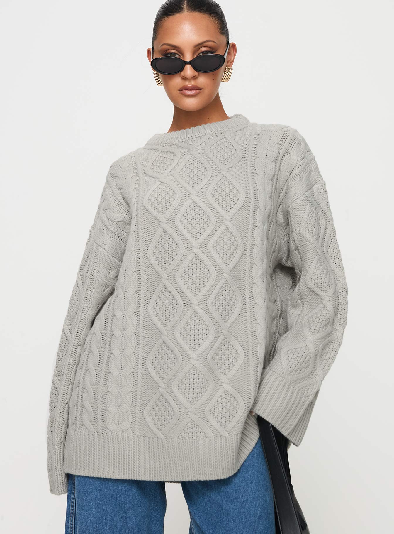Gigi Knit Sweater Cloud - Image 2