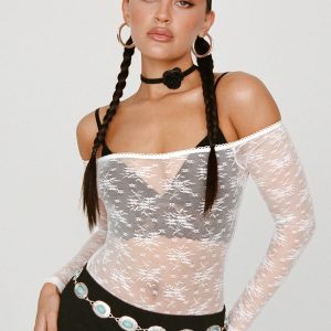 Mademoiselle Bodysuit White