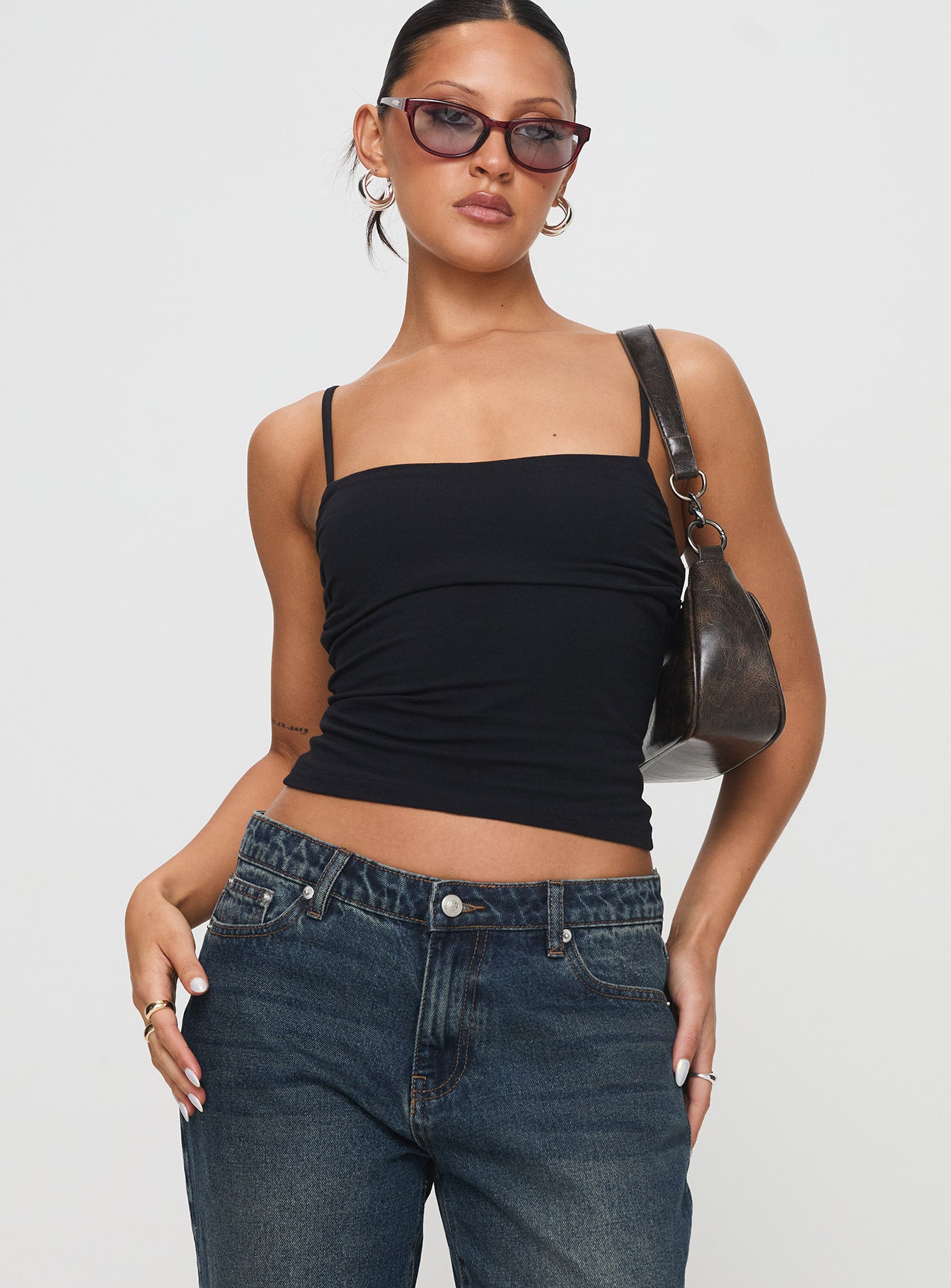 Race My Mind Top Black - Image 6