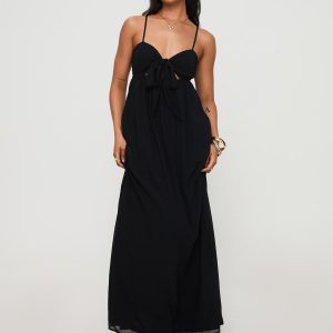 Granno Maxi Dress Black