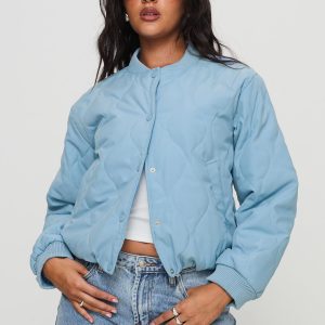 Qwynne Quilted Jacket Blue