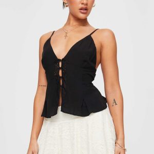 Signs Lace Top Black